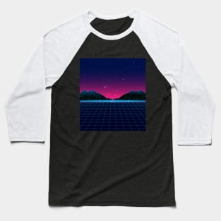 Chillwave Synthwave Baseball T-Shirt